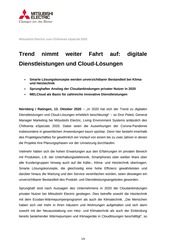 Communiqué de presse Solutions Cloud Word Doc Aperçu du communiqué de presse Solutions Cloud Word Doc
